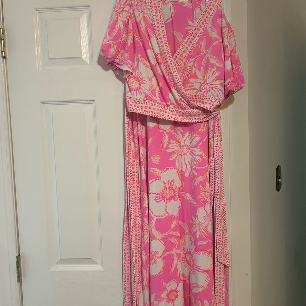 Lilly Pulitzer Pink Sailynn 2 piece set Medium